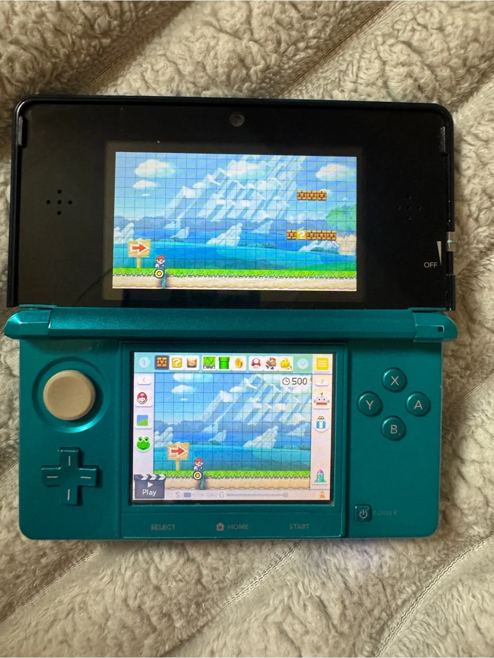 Super Mario Maker Nintendo 3DS Game with Protective Case